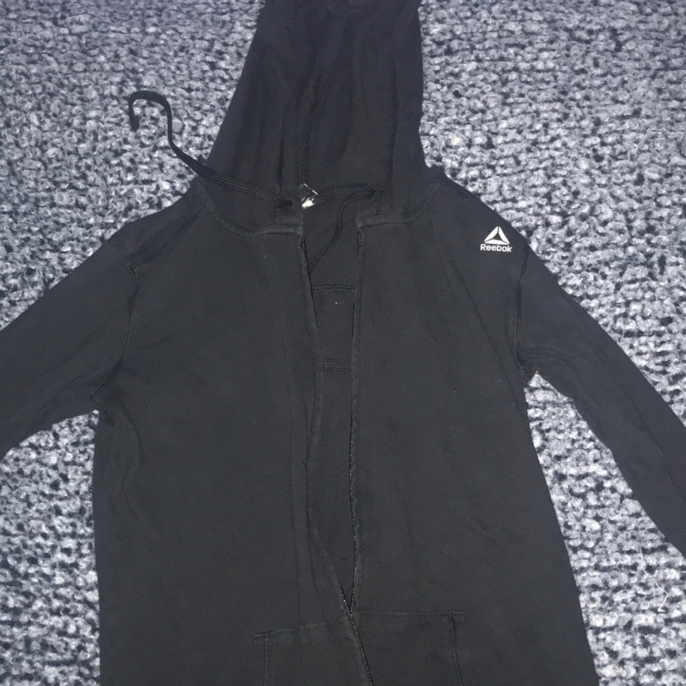 Reebok Black Zip Up